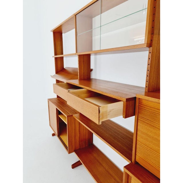 Danish Teak Room Divider from L CHR Larsen & Søn, 1960s For Sale - Image 4 of 11