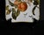 French Antique Limoges France GDM Porcelain Square Dish Plate Putto Cherub Peach Fruit For Sale - Image 3 of 13