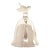 Lalique "Pinsons" Art Deco Frosted Sparrow Crystal Table Bell For Sale