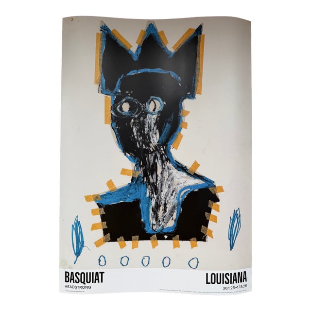 Jean Michel Basquiat (1960-1988), Untitled (Bust), 1984, Copyright Estate of Jean- Michel Basquiat, Exhibition Poster, For Sale