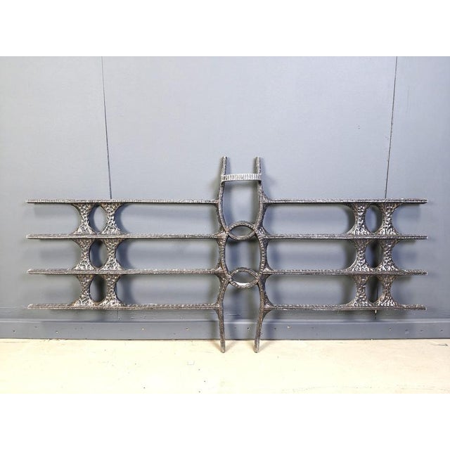 Large Brutalist Wall Sculpture, 1970s For Sale - Image 9 of 12