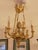 French Empire Gilt Bronze Chandelier For Sale - Image 5 of 11