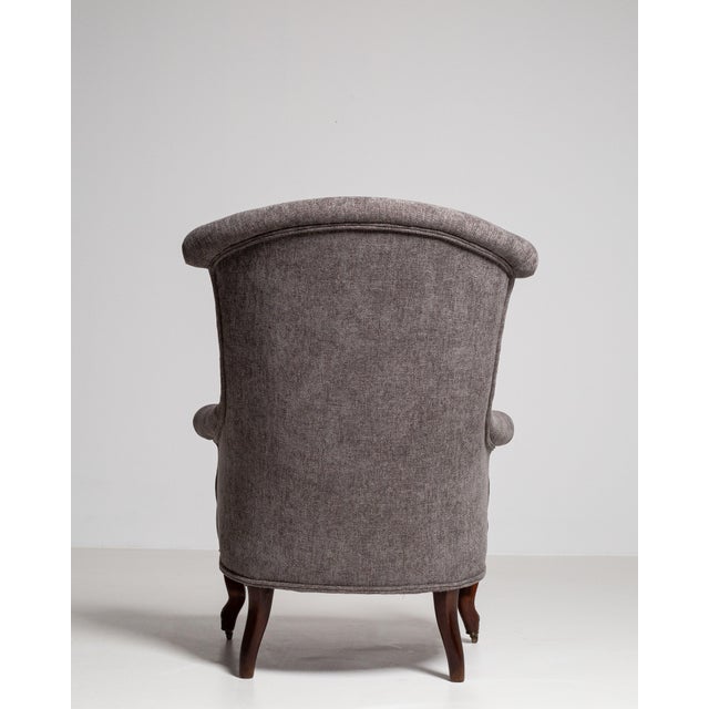 Napoleon III Upholstered Armchair, Second Empire Style, France, Circa 1880 For Sale - Image 14 of 16