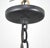 Late 20th Century Traditional Black Steel Six Arm Crystal Chandelier For Sale - Image 11 of 13