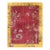 1920s Red Classic Flora Antique Chinese Art Deco Carpet Rug by Nichols Workshop For Sale