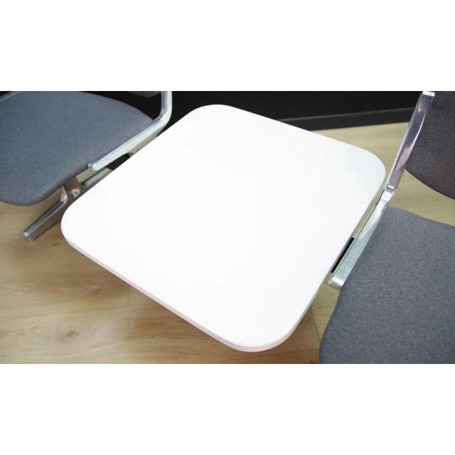 Danish Grey Aluminium Bench, 1960s For Sale - Image 11 of 14