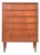 Mid-Century Modern Danish Teak Chest of Drawers, 1960s For Sale