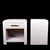 Mid-Century Modern Late 20th Century Pair of Blonde Crespi Style Nightstands For Sale - Image 3 of 4