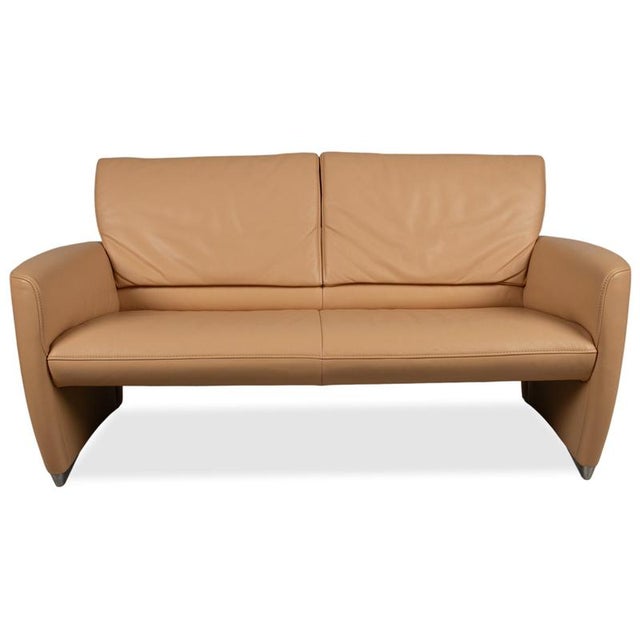 Angel 3250 2-Seater Sofa in Cognac Leather from Jori For Sale - Image 12 of 12