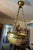 Art Deco Pendant Light in Marbled Glass, 1930s For Sale - Image 3 of 5