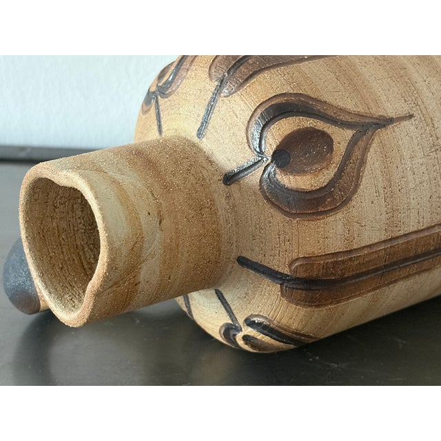 Expressive Jug by Peter Müller for Sgraffito, 1960s For Sale - Image 14 of 16