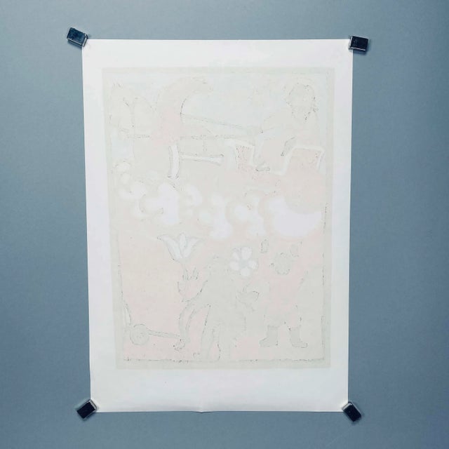 1967 Artist's Proof Signed and Numbered Abstract Figurative Print of Rasputin For Sale - Image 11 of 12