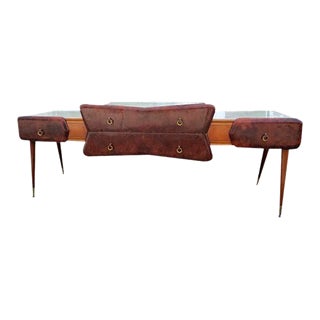 Dressing Table with Mirror, 1960s For Sale