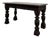 19th Century English Carved Oak Side Table For Sale