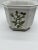Ceramic Vintage Italian Handpainted Dogwood Octagonal Cache Pot For Sale - Image 7 of 8