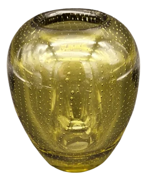 Ikora Glass Vase by Walther Dexel for WMF, 1950s
