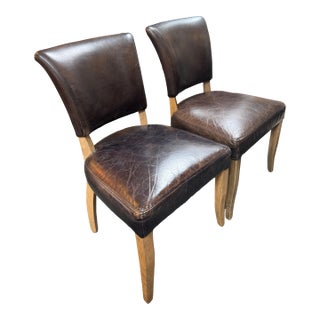 Four Hands Mimi Side Dining Chairs, Pair For Sale