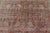 Measures: 9'0" x 11'6" All-Over Floral Design Antique Persian Tabriz Rug in Faded Red and Charcoal Tones. Keivan Woven...