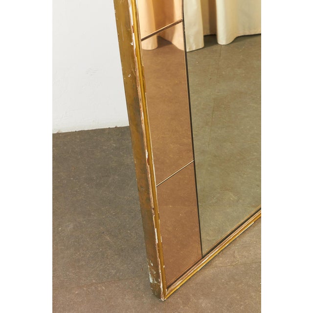 Glass Floor Mirror from Cristal Art, 1950s For Sale - Image 7 of 18