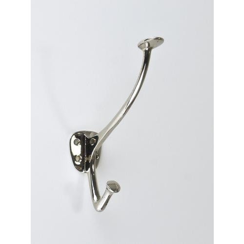 Art Nouveau Nickel Brass Wall Hook by Adolf Loos, 1900s For Sale - Image 11 of 16