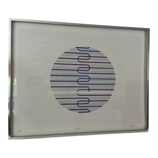 Postmodern Serigraph Signed Rafael Bogarin For Sale