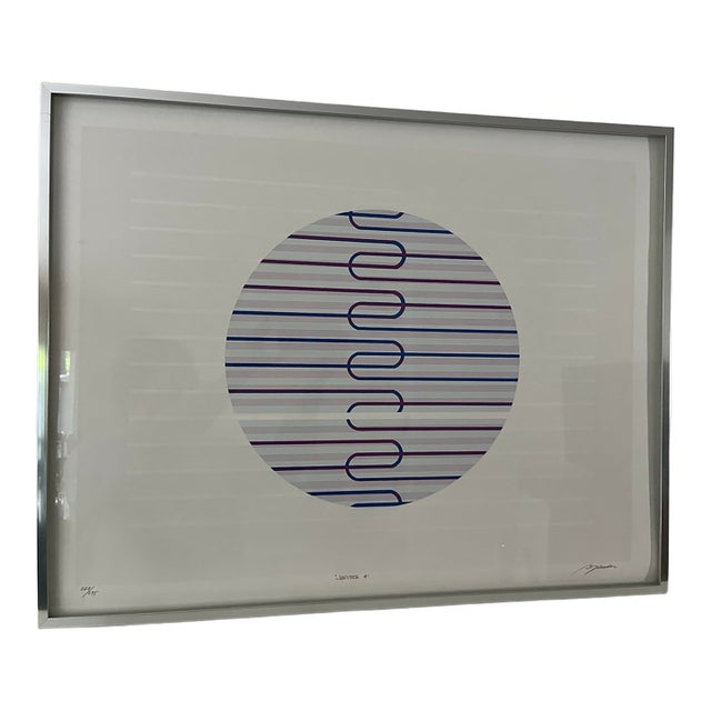 Postmodern Serigraph Signed Rafael Bogarin For Sale