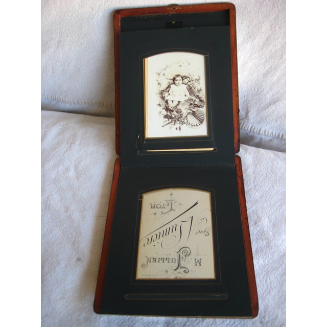Late 19th Century French Art Nouveau Leather Picture and Frame Album For Sale - Image 16 of 17