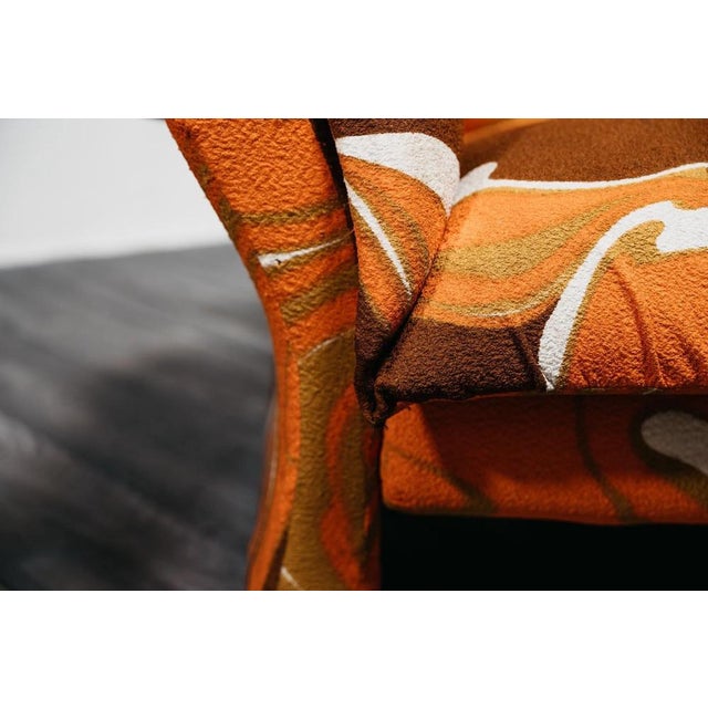 Brown Ionica Armchairs by Guarnacci, Padovano and Vagnoni, 1970s, Set of 2 For Sale - Image 8 of 17
