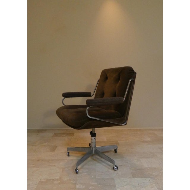 Metal Model KS 172 H Directional Chairs by Karl-Erik Ekselius for Joc Möbel Ab, 1970s, Set of 2 For Sale - Image 7 of 18