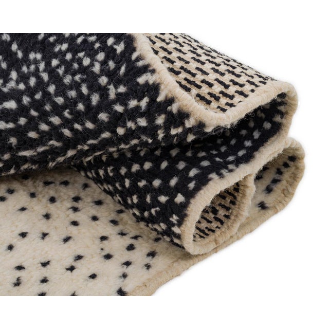Hand-Knotted Wool Premium Rug by Azele Studio For Sale - Image 12 of 13