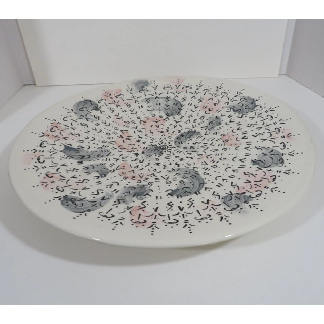 Contemporary Abstract Studio Pottery Centerpiece For Sale - Image 3 of 7