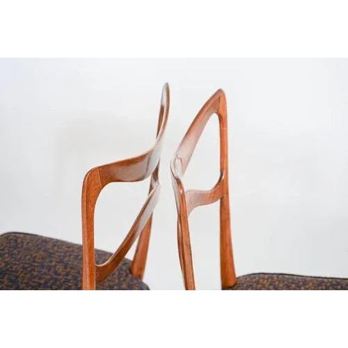 Armonia Walnut Dining Chair by Silvio Piattelli For Sale - Image 11 of 13