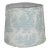 14" Light Blue Toile Print Drum Lamp Shade For Sale