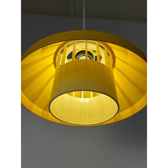 The Model 854 by Lyskær Belysning is a spectacular find from the 1970s, bringing the unmistakable, vibrant spirit of...