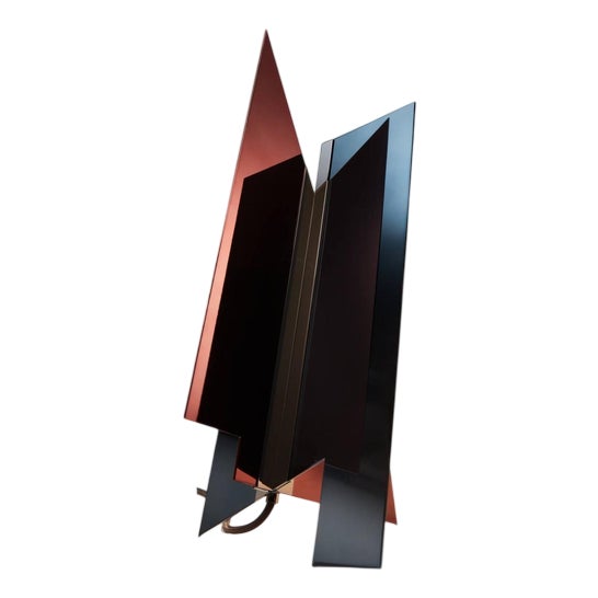 Geometric Flare 01 Table Lamp by Jennifer Midoz For Sale