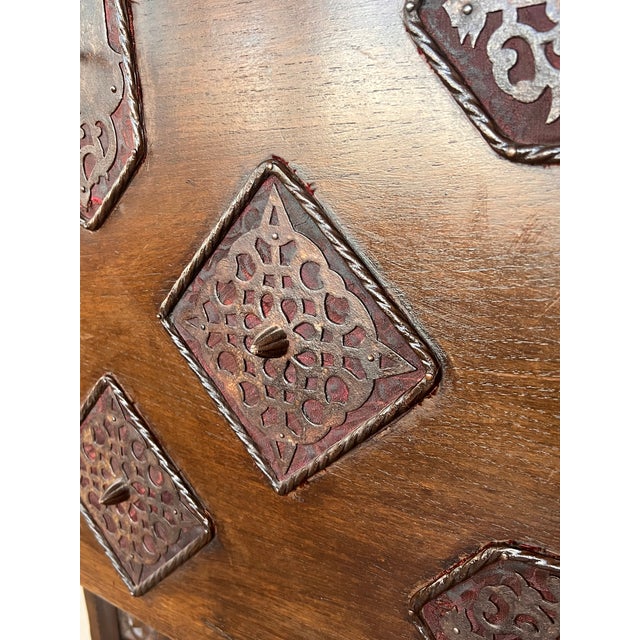 17th Spanish Walnut Cabinet on Stand, Desk, Original ‘Bargueño’ For Sale - Image 10 of 12