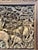 Monumental Indonesian Architectural Carved Teak Relief Wall Panel For Sale - Image 9 of 16