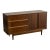 1960s Compact Walnut Credenza by Basset, Attributed For Sale