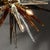 Modernist Mixed Hand-Blown Murano Glass Spike Form Sputnik Chandelier W/ Brass For Sale - Image 15 of 18