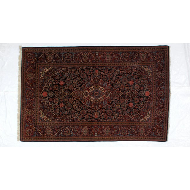 1920s Vintage Persian Kork Kashan Rug - 4′5″ × 7′ For Sale In New York - Image 6 of 6