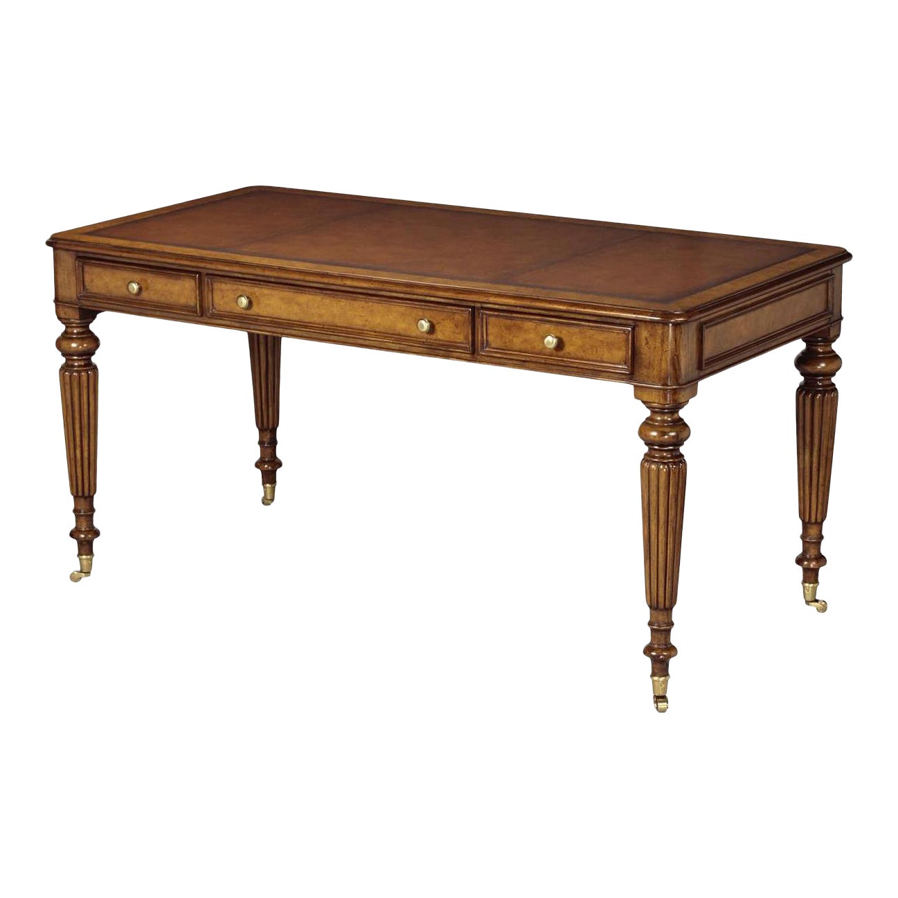Scarborough House Myrtle Burl Brown Writing Desk Chairish