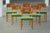 Wood Art Deco Swedish Chairs in Birch & Mohair with Griffin Inlays from Klismos, 1930s, Set of 6 For Sale - Image 7 of 18