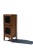 Vintage Chinese Linen Press Cabinet With Glass Door For Sale - Image 12 of 13