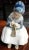 Royal Copenhagen Danish Hand-Painted Fine Porcelain Figurine For Sale In Los Angeles - Image 6 of 13