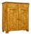 19th Century Swedish Tiger Birch Cupboard, 1870 For Sale