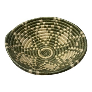 Small Woven African Bowl For Sale