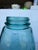 Beautiful, antique ( dated from logo archives 1920- 1923 ) aqua blu Ball mason jars. Featuring the classic lid associated...