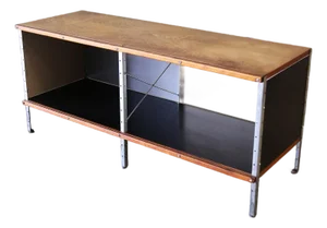 1950s 1st Gen Eames ESU100-n by Herman Miller Credenza Cabinet, Attributed