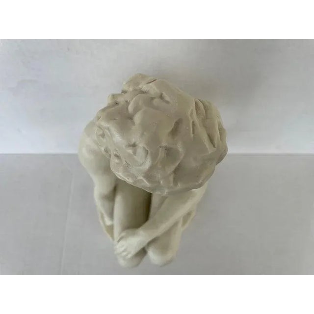 Mid-Century Klimsch for Rosenthal "Die Hockende" Nude Female Figure For Sale In West Palm - Image 6 of 12