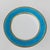 English Set of 12 English Spode Copeland Porcelain Turquoise & Gold Trimmed Plates C1900 For Sale - Image 3 of 5
